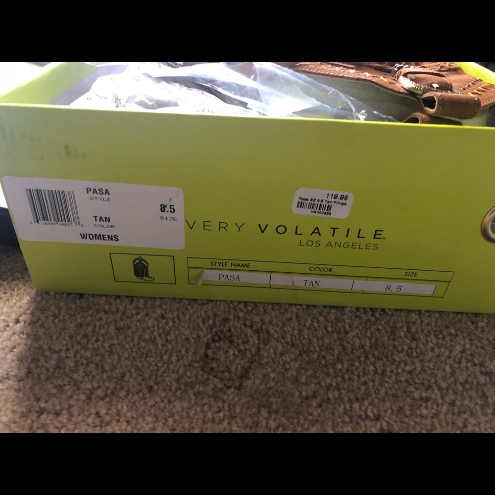 Very volatile boots